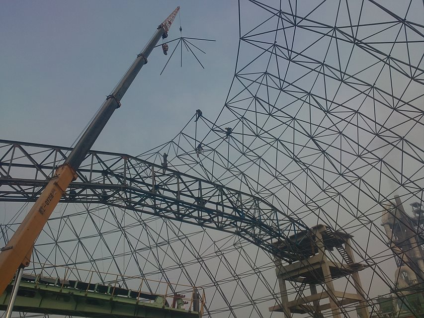 云浮网架施工